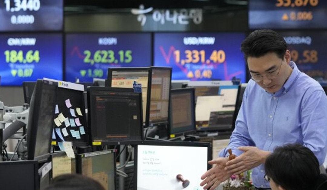 European Futures and Asian Stocks Mirror Wall Street Decline